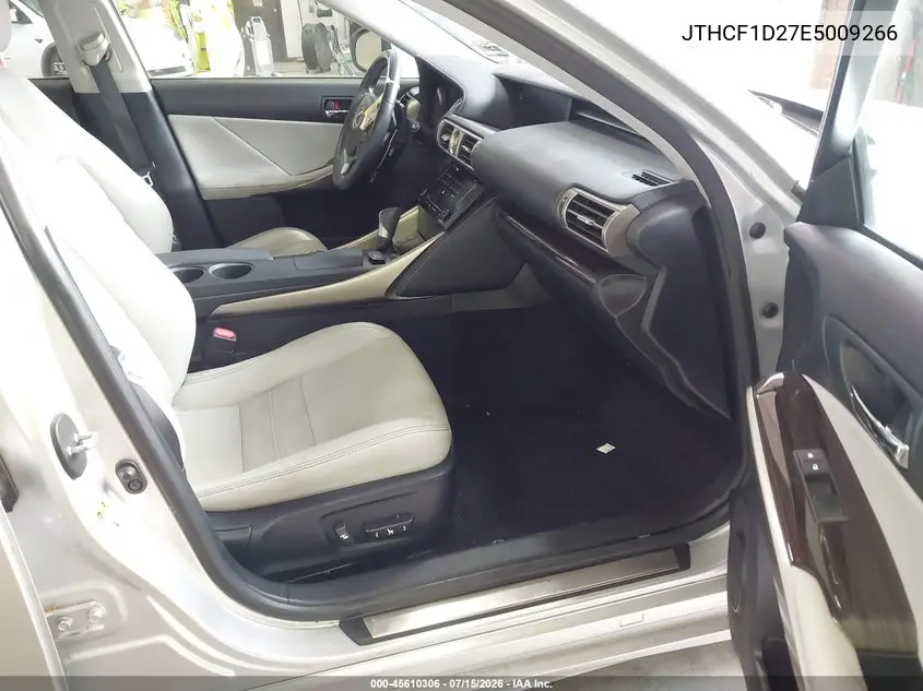 2014 Lexus Is 250 VIN: JTHCF1D27E5009266 Lot: 45610306