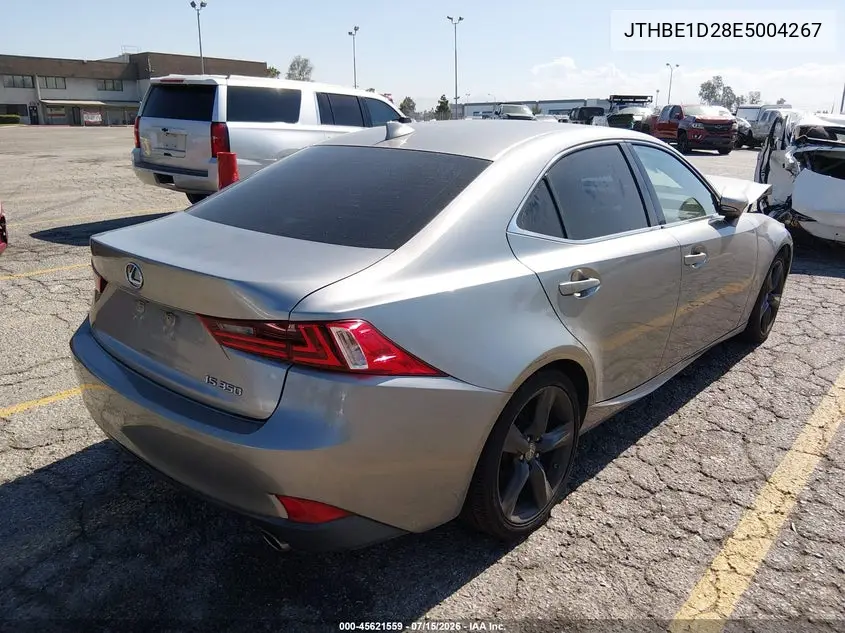 2014 Lexus Is 350 VIN: JTHBE1D28E5004267 Lot: 45621559