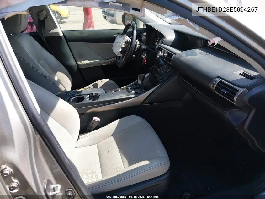 2014 Lexus Is 350 VIN: JTHBE1D28E5004267 Lot: 45621559