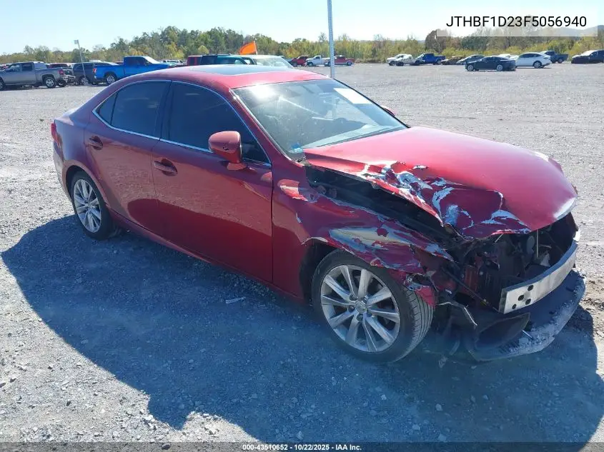 JTHBF1D23F5056940 2015 Lexus Is 250