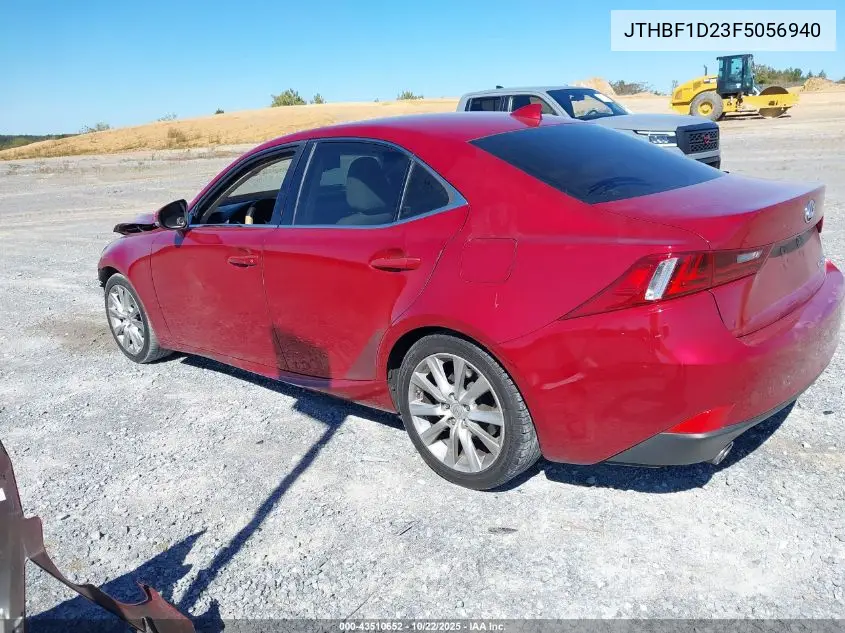 JTHBF1D23F5056940 2015 Lexus Is 250