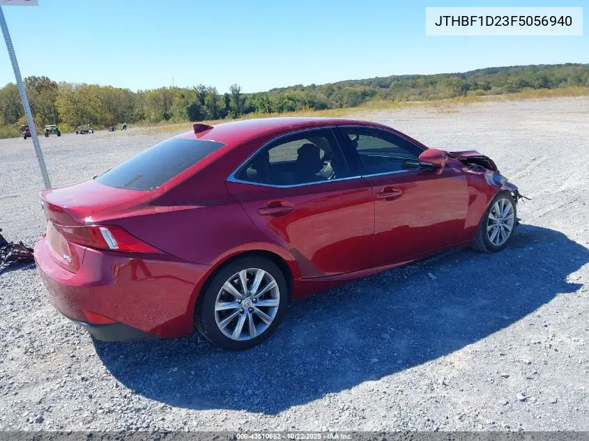 JTHBF1D23F5056940 2015 Lexus Is 250