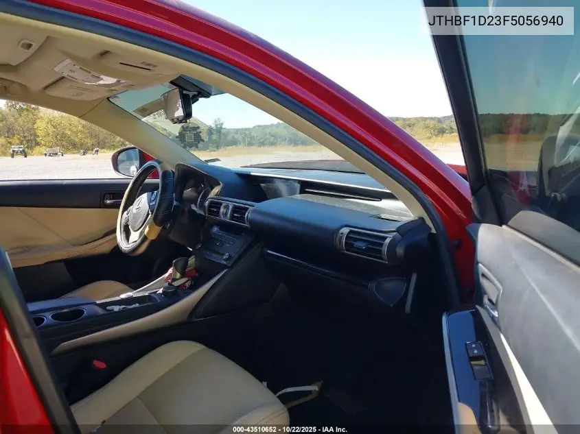 JTHBF1D23F5056940 2015 Lexus Is 250