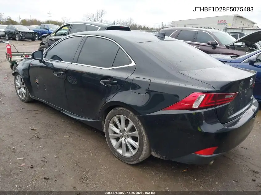 JTHBF1D28F5075483 2015 Lexus Is 250