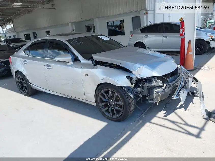 2015 Lexus Is 250 VIN: JTHBF1D20F5068169 Lot: 45393410