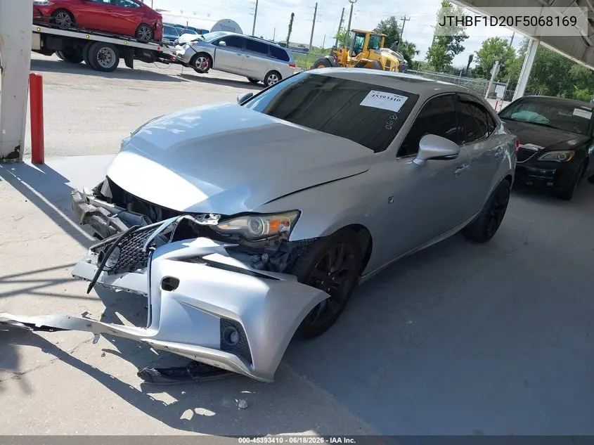 2015 Lexus Is 250 VIN: JTHBF1D20F5068169 Lot: 45393410