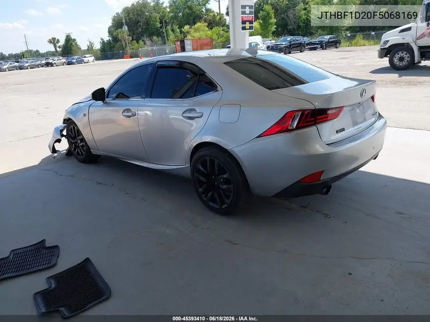 2015 Lexus Is 250 VIN: JTHBF1D20F5068169 Lot: 45393410