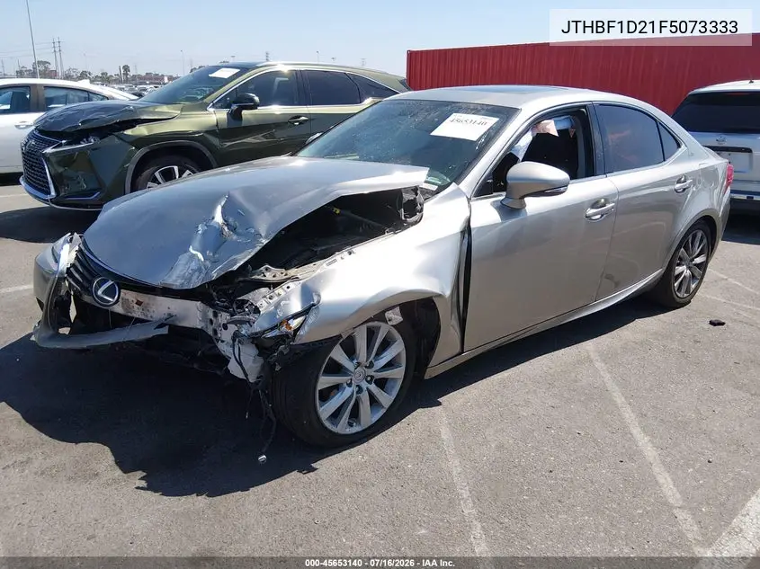 2015 Lexus Is 250 VIN: JTHBF1D21F5073333 Lot: 45653140