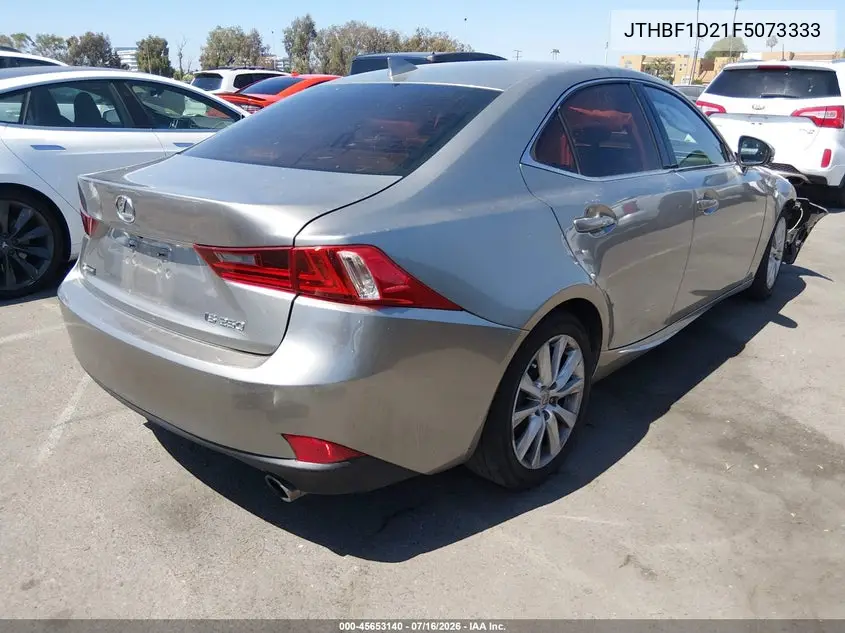 2015 Lexus Is 250 VIN: JTHBF1D21F5073333 Lot: 45653140