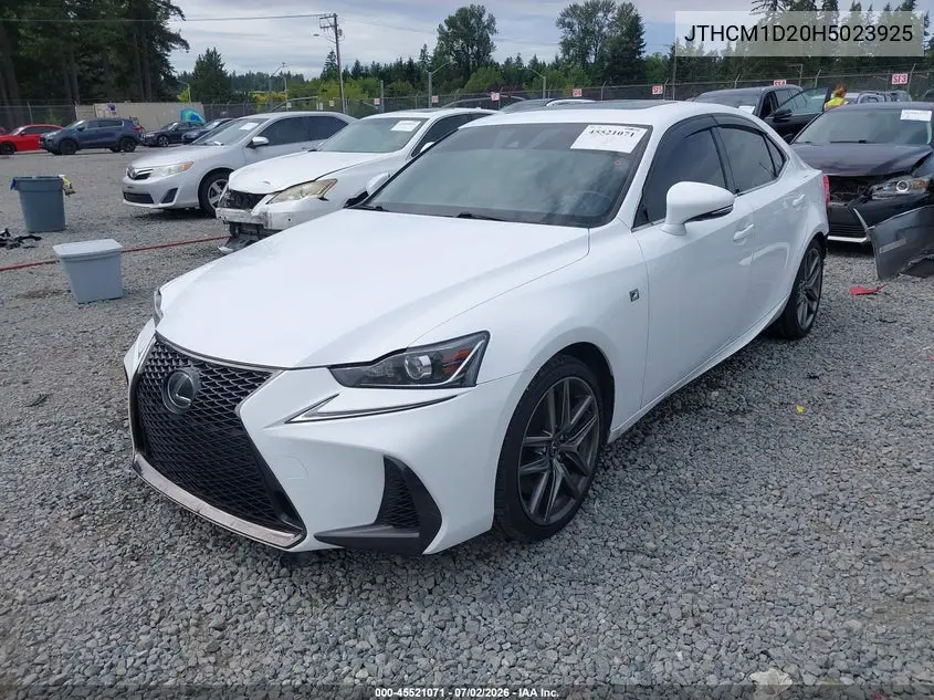 2017 Lexus Is 300 VIN: JTHCM1D20H5023925 Lot: 45521071