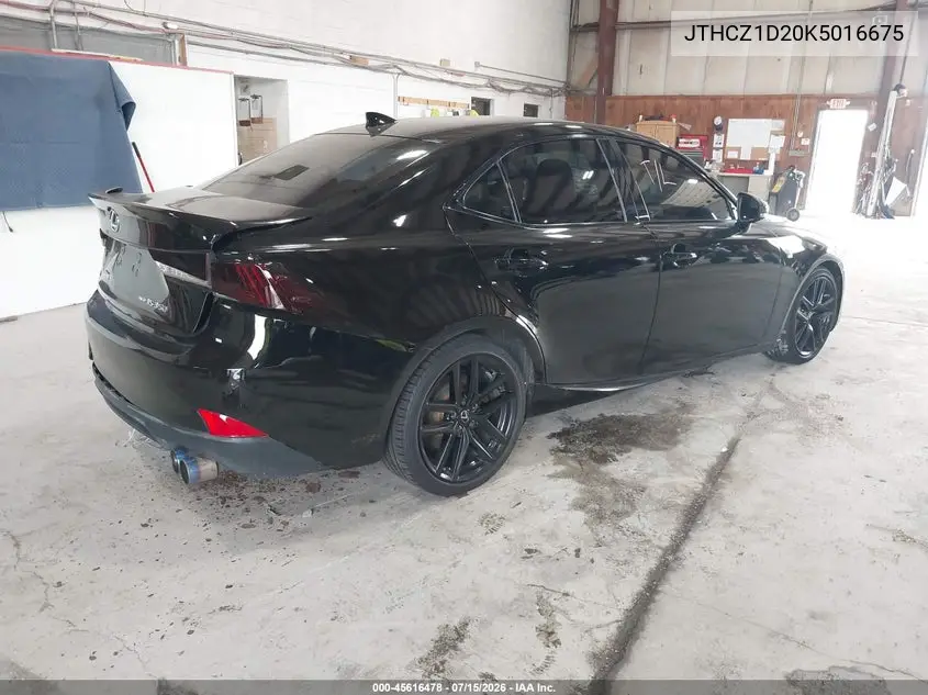 2019 Lexus Is 350 VIN: JTHCZ1D20K5016675 Lot: 45616478