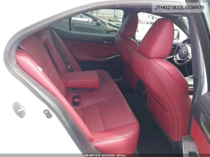 2020 Lexus Is 350 VIN: JTHGZ1B22L5036979 Lot: 45671919