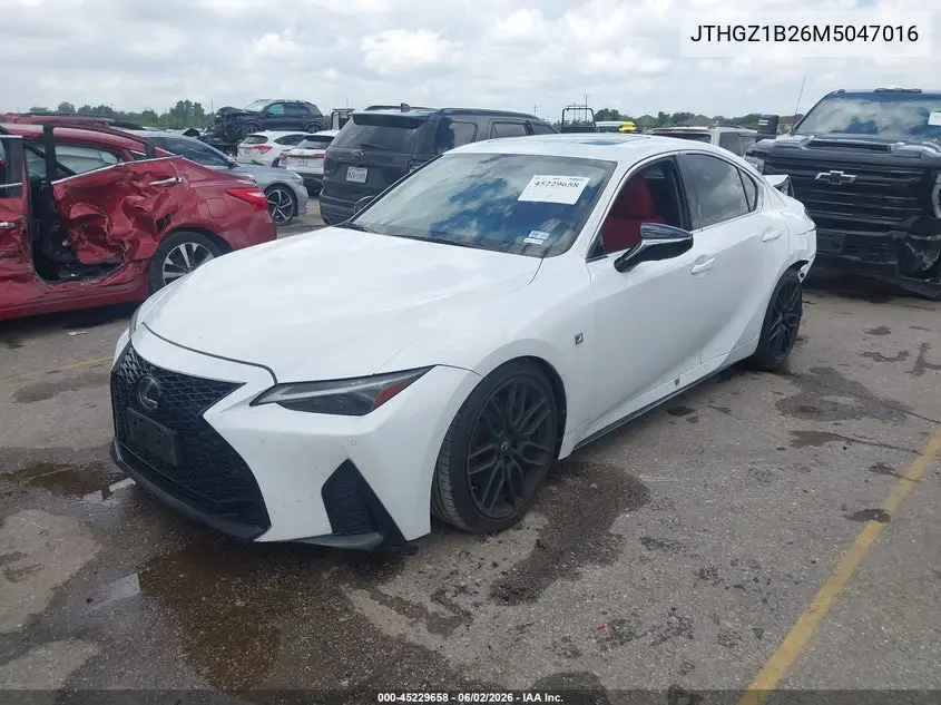 JTHGZ1B26M5047016 2021 Lexus Is 350 F Sport