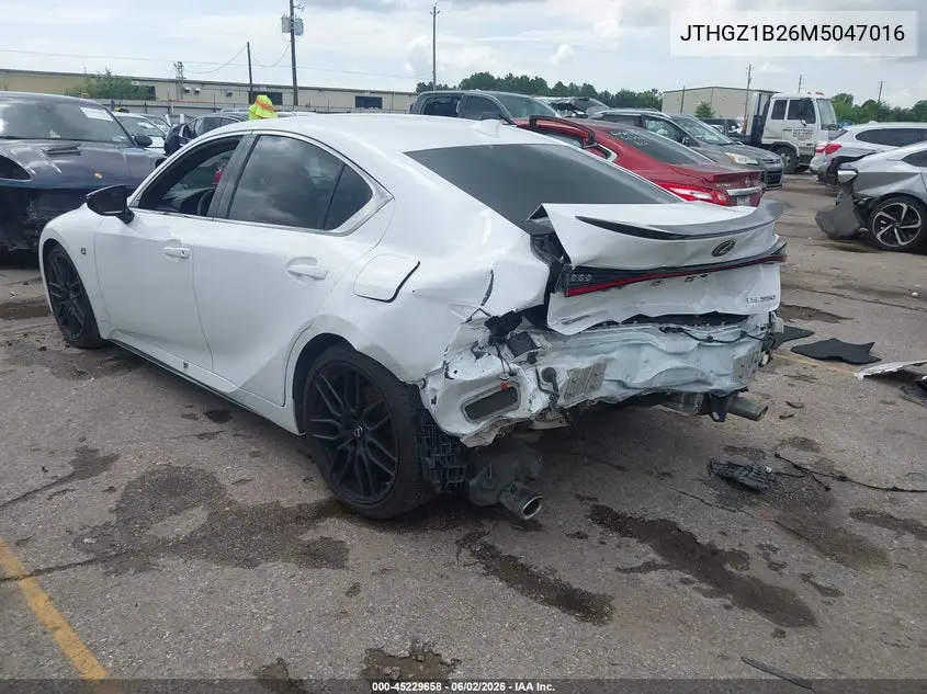 JTHGZ1B26M5047016 2021 Lexus Is 350 F Sport