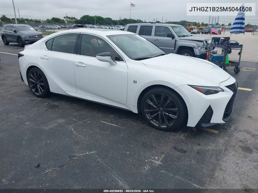 2021 Lexus Is 350 F Sport VIN: JTHGZ1B25M5044608 Lot: 45256852
