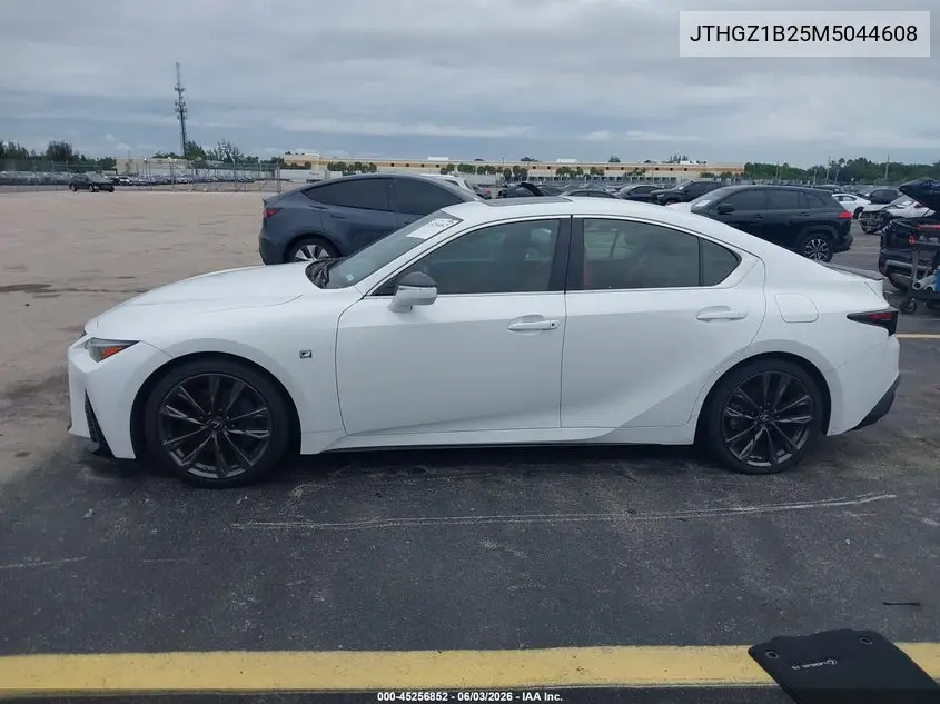 2021 Lexus Is 350 F Sport VIN: JTHGZ1B25M5044608 Lot: 45256852