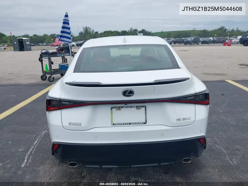 2021 Lexus Is 350 F Sport VIN: JTHGZ1B25M5044608 Lot: 45256852