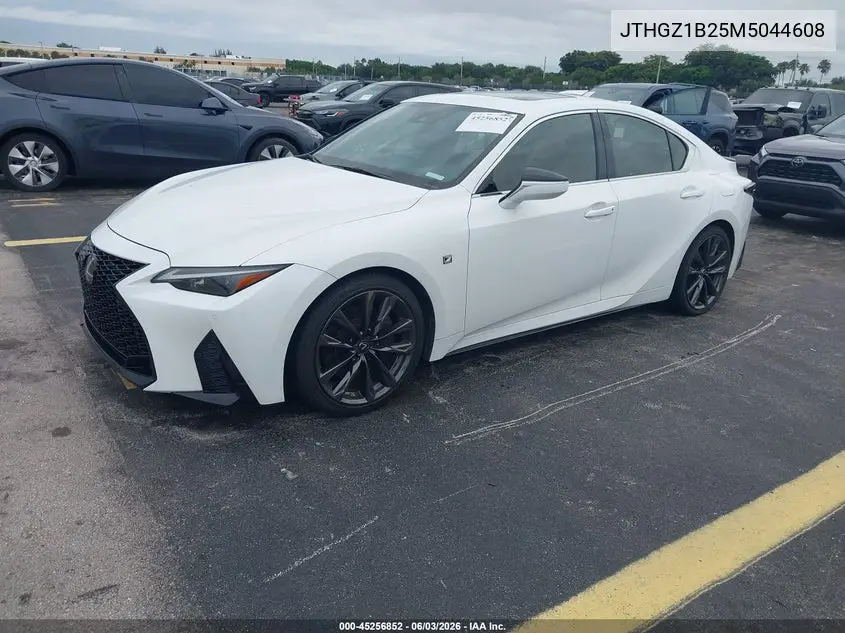 2021 Lexus Is 350 F Sport VIN: JTHGZ1B25M5044608 Lot: 45256852