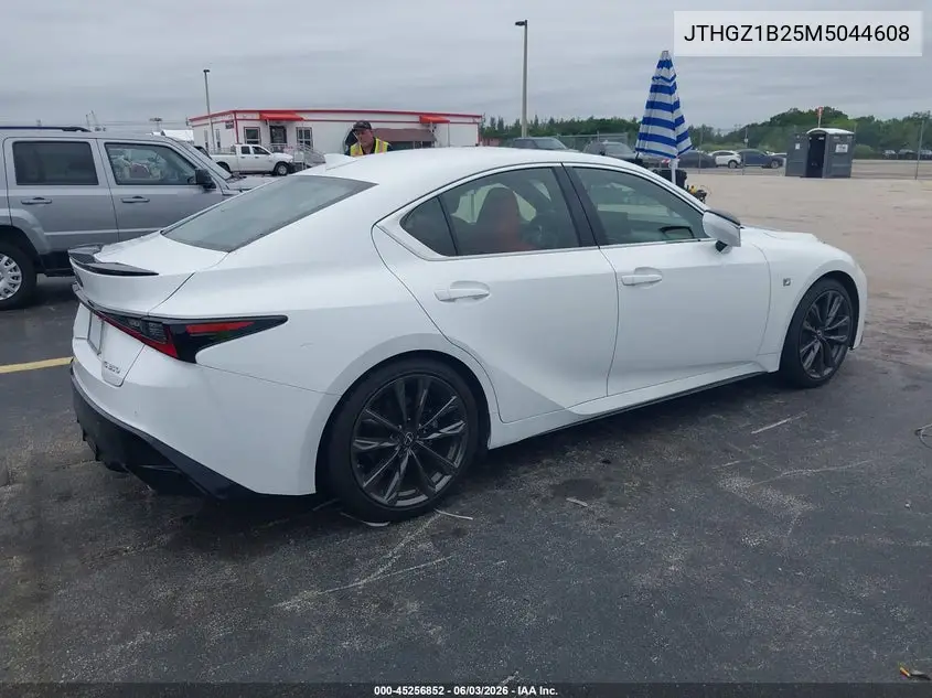 2021 Lexus Is 350 F Sport VIN: JTHGZ1B25M5044608 Lot: 45256852