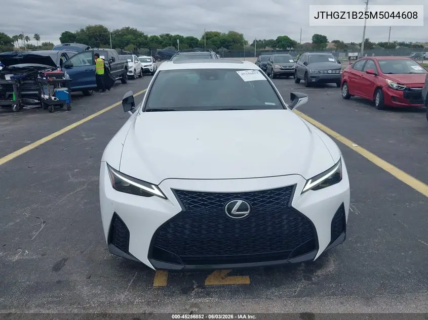 2021 Lexus Is 350 F Sport VIN: JTHGZ1B25M5044608 Lot: 45256852