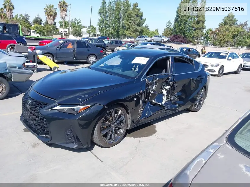 2021 Lexus Is 350 F Sport VIN: JTHGZ1B29M5037516 Lot: 45266312