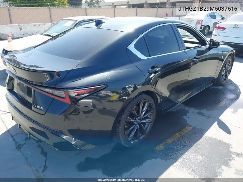 2021 Lexus Is 350 F Sport VIN: JTHGZ1B29M5037516 Lot: 45266312