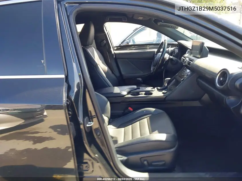 2021 Lexus Is 350 F Sport VIN: JTHGZ1B29M5037516 Lot: 45266312