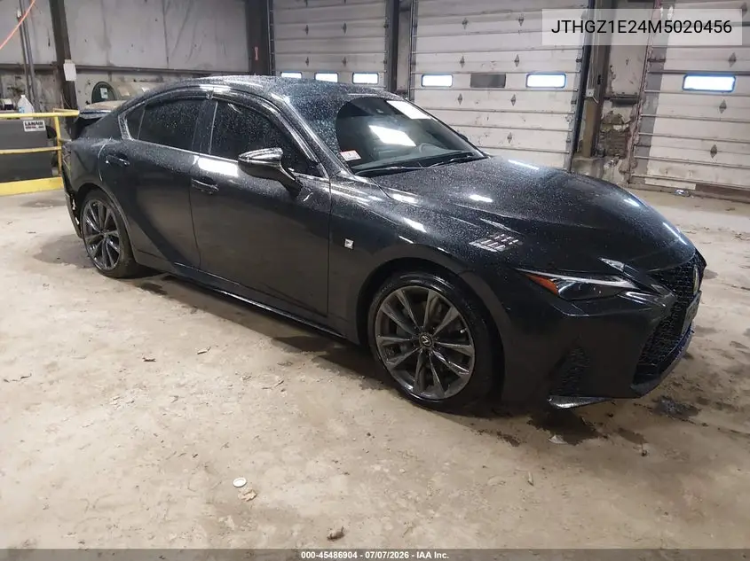 2021 Lexus Is 350 F Sport VIN: JTHGZ1E24M5020456 Lot: 45486904