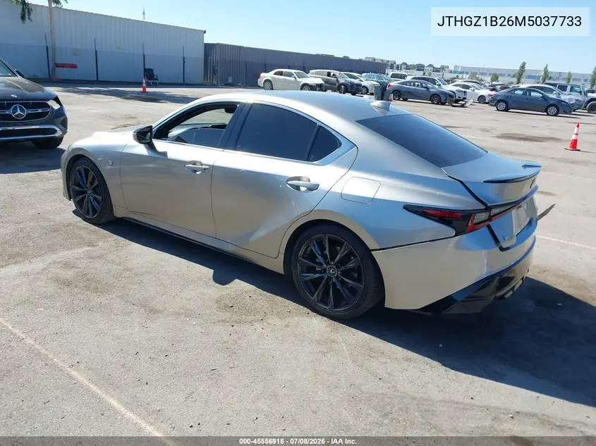 2021 Lexus Is 350 F Sport VIN: JTHGZ1B26M5037733 Lot: 45556918