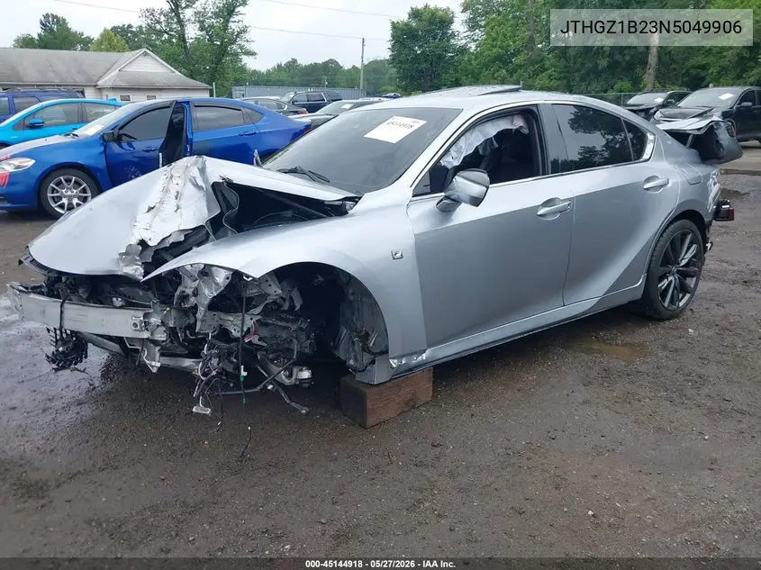 2022 Lexus Is 350 F Sport VIN: JTHGZ1B23N5049906 Lot: 45144918