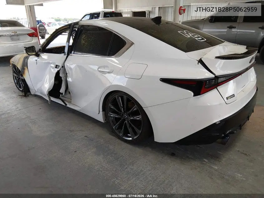 2023 Lexus Is 350 F Sport VIN: JTHGZ1B28P5062959 Lot: 45629868