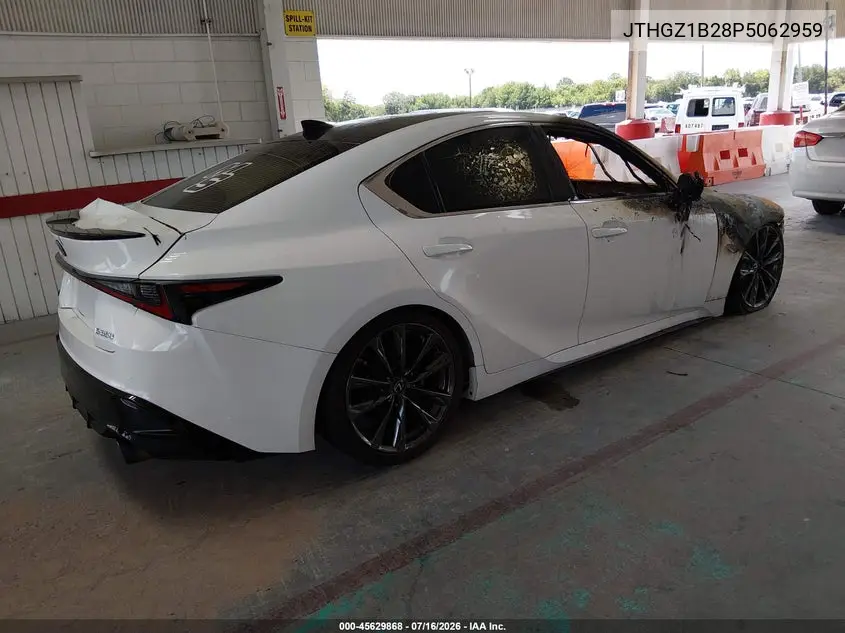 2023 Lexus Is 350 F Sport VIN: JTHGZ1B28P5062959 Lot: 45629868