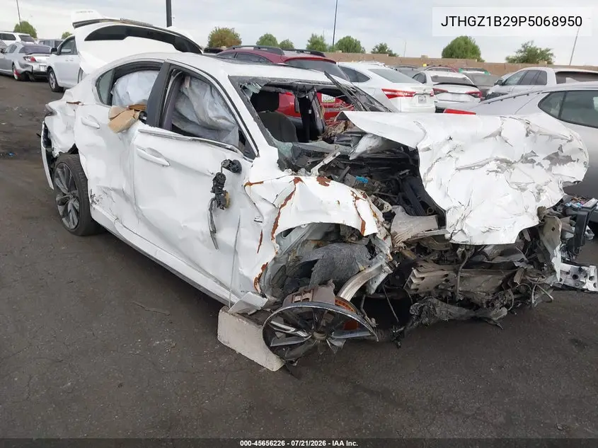2023 Lexus Is 350 F Sport VIN: JTHGZ1B29P5068950 Lot: 45656226