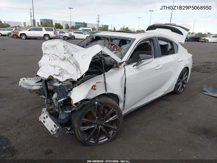 2023 Lexus Is 350 F Sport VIN: JTHGZ1B29P5068950 Lot: 45656226