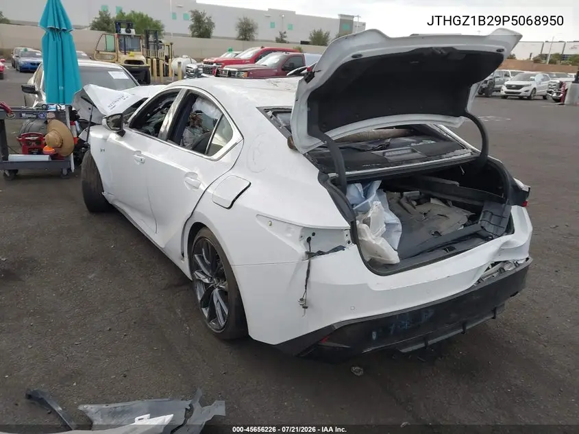 2023 Lexus Is 350 F Sport VIN: JTHGZ1B29P5068950 Lot: 45656226