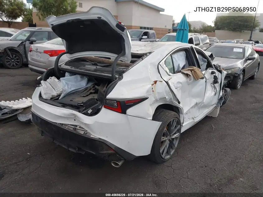 2023 Lexus Is 350 F Sport VIN: JTHGZ1B29P5068950 Lot: 45656226