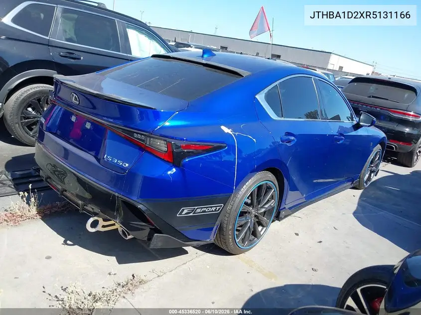 2024 Lexus Is 300 F Sport Design VIN: JTHBA1D2XR5131166 Lot: 45336520