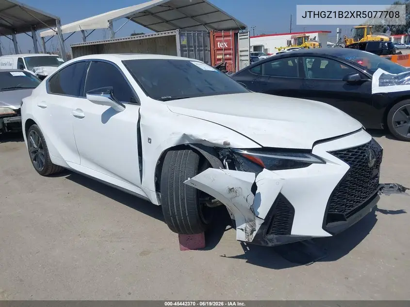 2024 Lexus Is 350 F Sport VIN: JTHGZ1B2XR5077708 Lot: 45442370