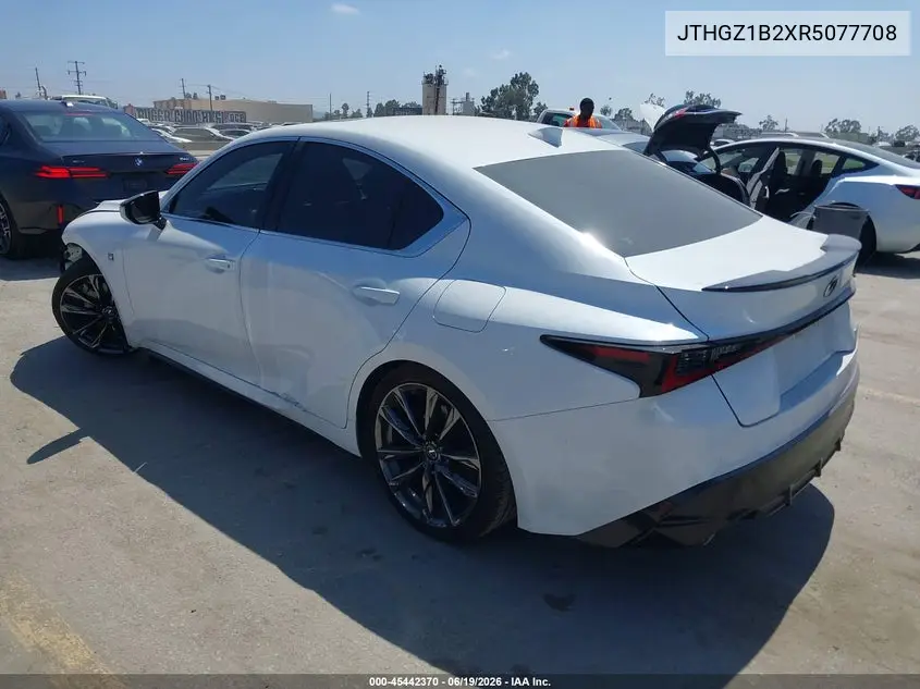 2024 Lexus Is 350 F Sport VIN: JTHGZ1B2XR5077708 Lot: 45442370
