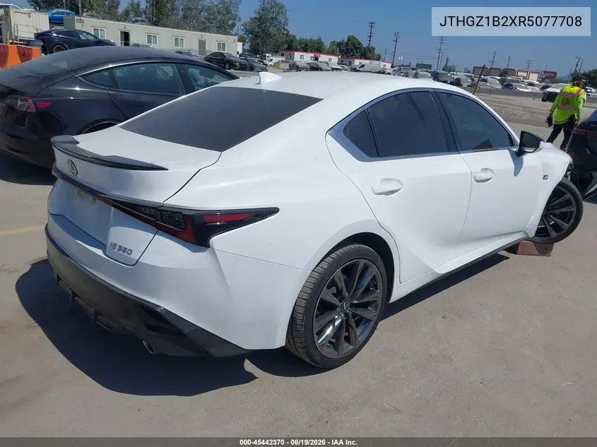 2024 Lexus Is 350 F Sport VIN: JTHGZ1B2XR5077708 Lot: 45442370