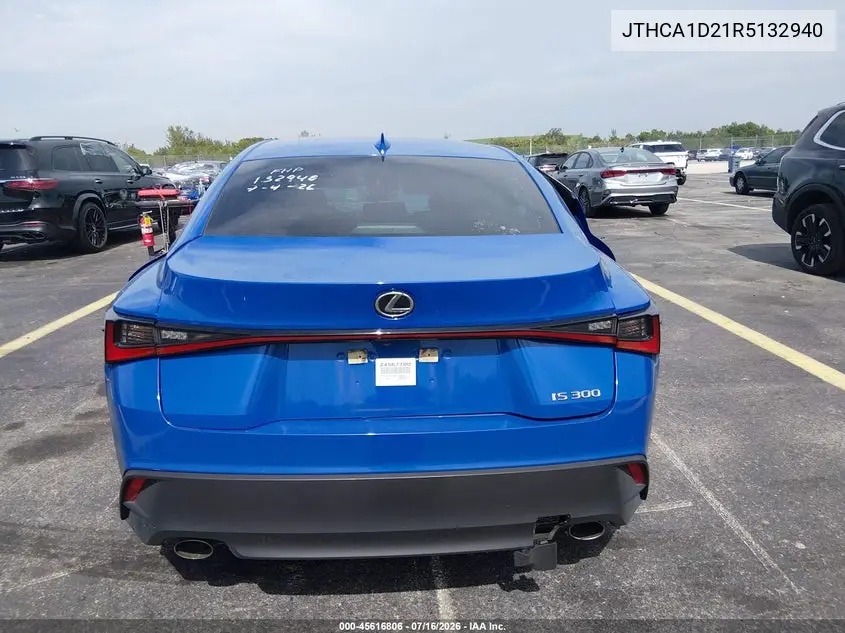 2024 Lexus Is 300 VIN: JTHCA1D21R5132940 Lot: 45616806