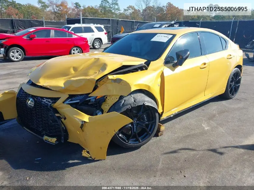 JTHAP1D25S5006995 2025 Lexus Is 500 F Sport Performance
