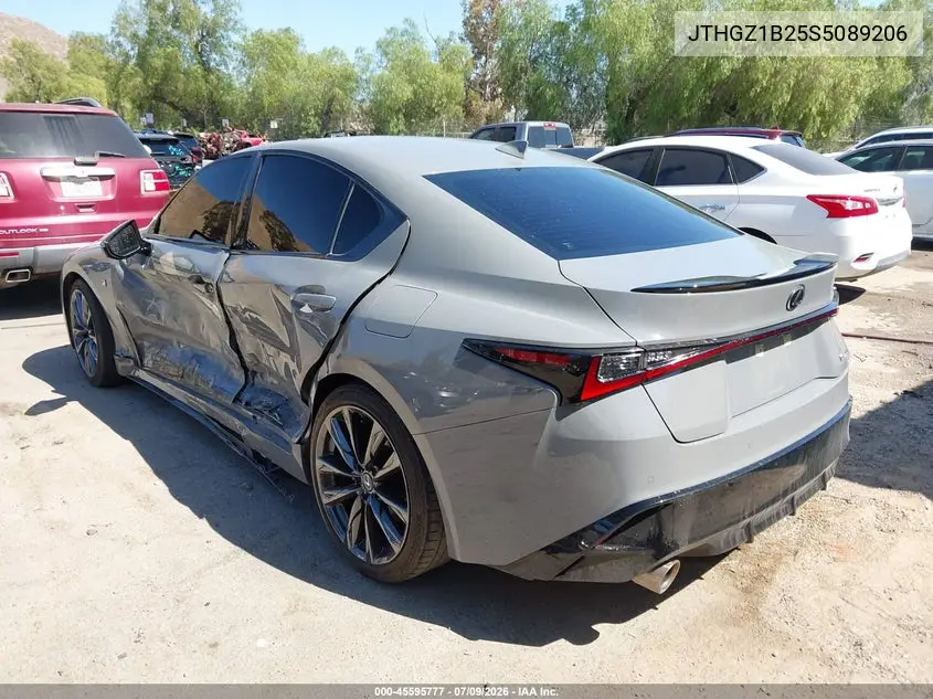 2025 Lexus Is 350 F Sport VIN: JTHGZ1B25S5089206 Lot: 45595777