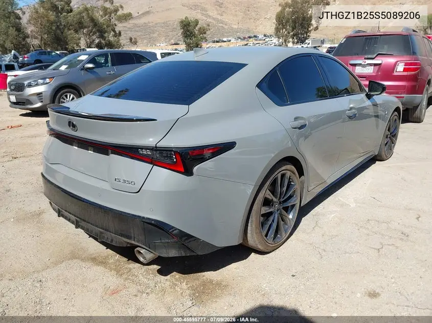 2025 Lexus Is 350 F Sport VIN: JTHGZ1B25S5089206 Lot: 45595777