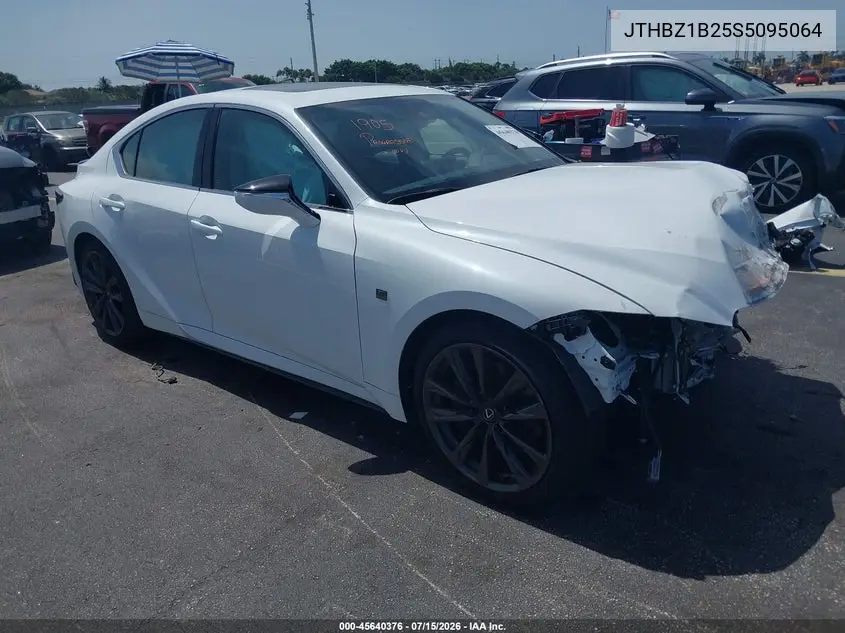 2025 Lexus Is 350 F Sport Design VIN: JTHBZ1B25S5095064 Lot: 45640376