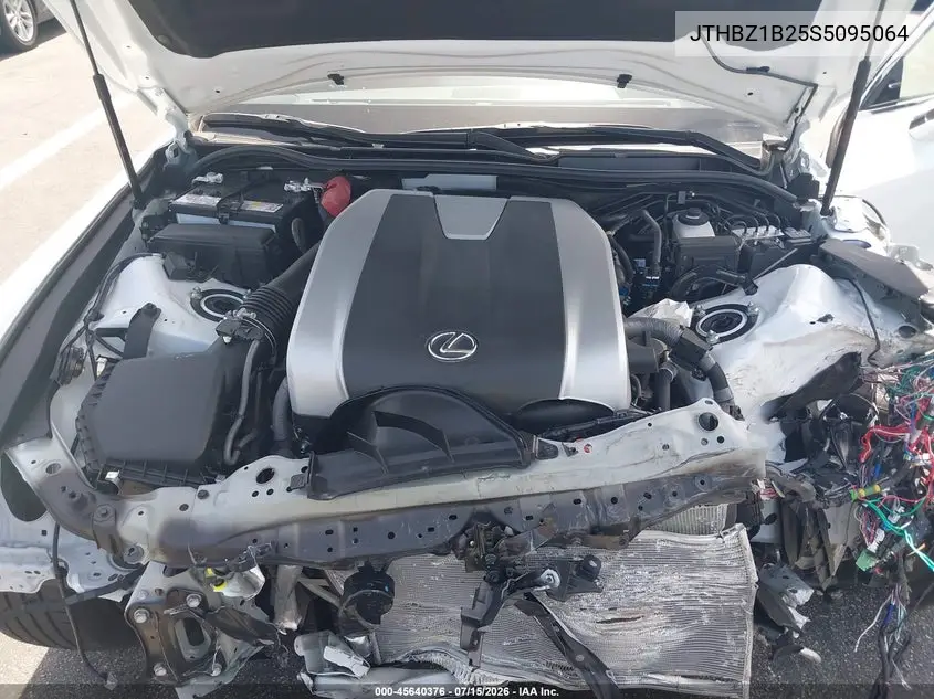 2025 Lexus Is 350 F Sport Design VIN: JTHBZ1B25S5095064 Lot: 45640376