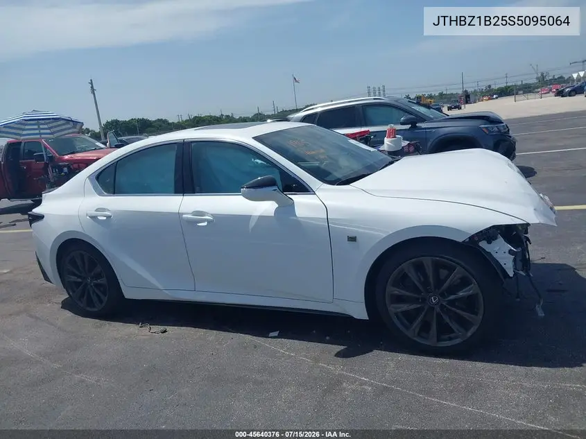 2025 Lexus Is 350 F Sport Design VIN: JTHBZ1B25S5095064 Lot: 45640376