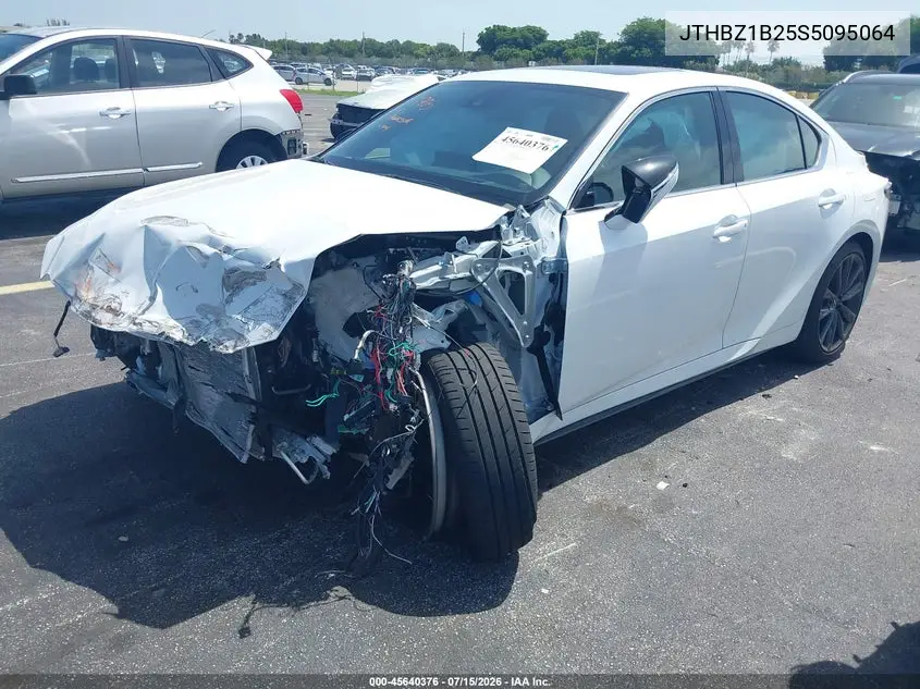 2025 Lexus Is 350 F Sport Design VIN: JTHBZ1B25S5095064 Lot: 45640376