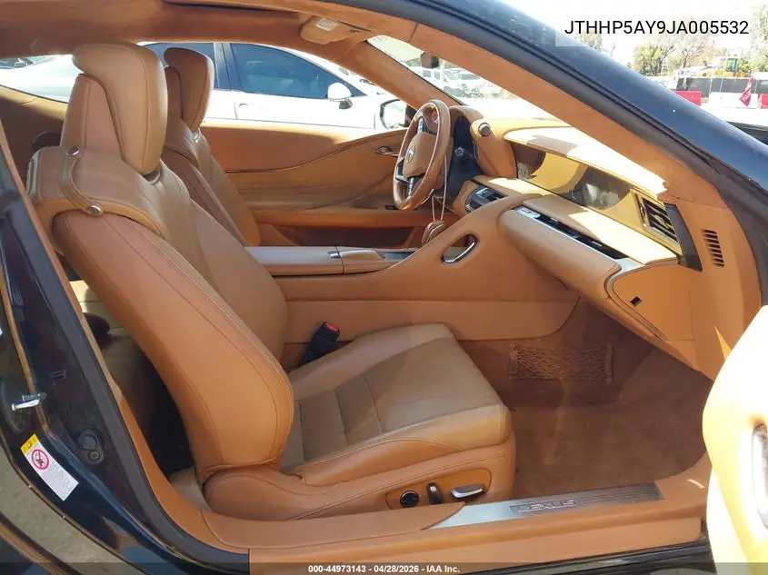 2018 Lexus Lc 500 VIN: JTHHP5AY9JA005532 Lot: 44973143