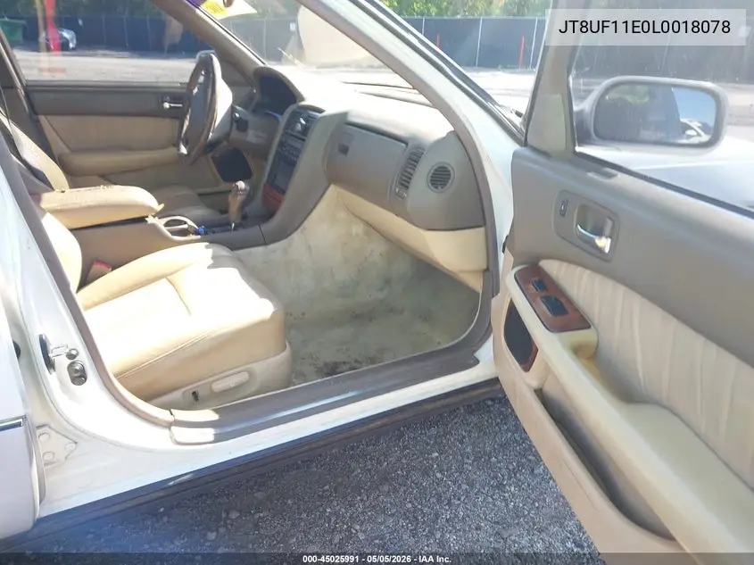 1990 Lexus Ls 400 VIN: JT8UF11E0L0018078 Lot: 45025991